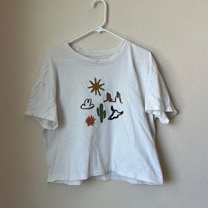Arizona Vintage Style Madewell Cropped Tee
